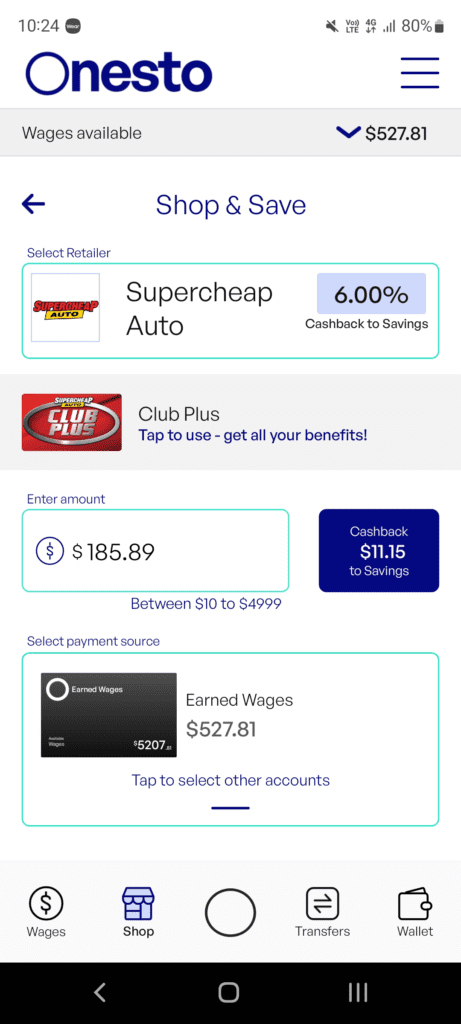 Shop and Save